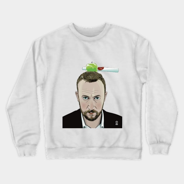 Little Alex Horne, Taskmaster. Crewneck Sweatshirt by Lucy Chambers Art 